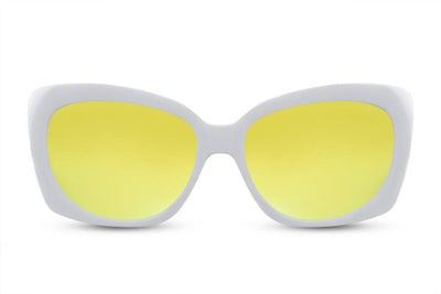 Lunettes Miroir Jaune