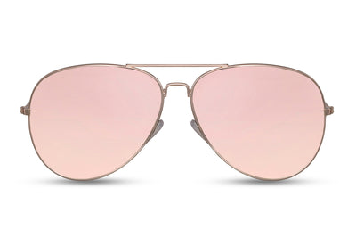 Lunettes de Soleil Doré Rose