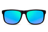 Lunettes de Soleil Dégradé Verte Bleu