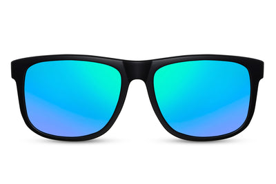 Lunettes de Soleil Dégradé Verte Bleu