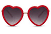 Lunettes de Soleil Rétro Coeur Cupidon