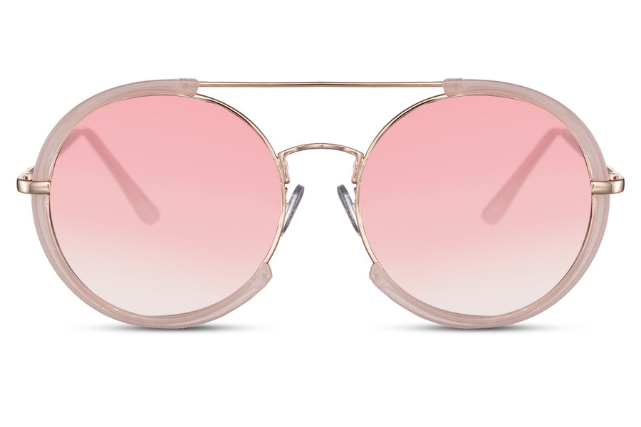 Lunette Ronde Moderne Rose