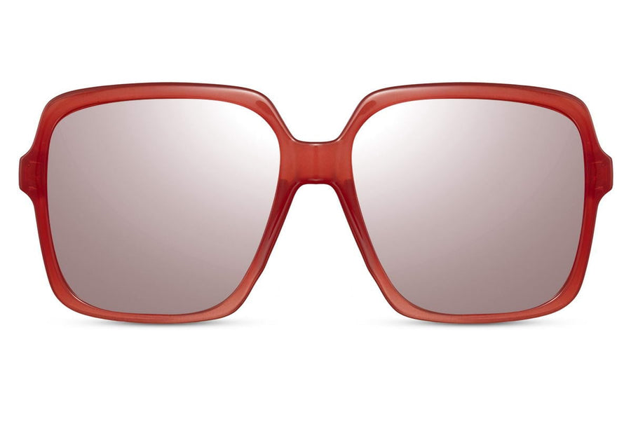 Lunette de Soleil Oversize Miroir