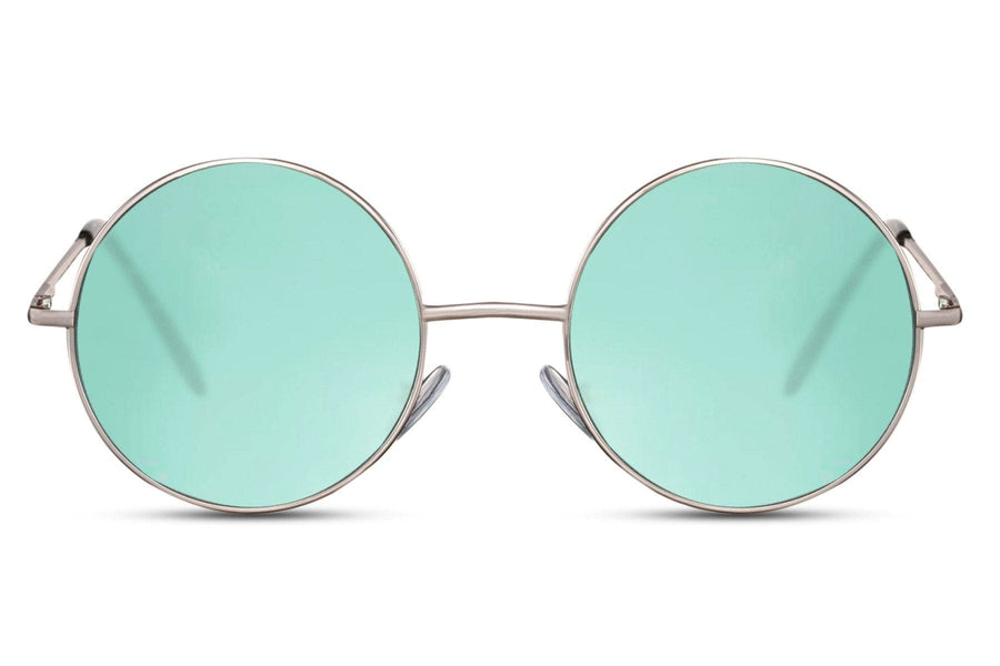 Lunette Disco Ronde Turquoise
