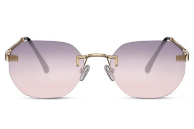 Lunettes de Soleil Violet Fine Sans Monture