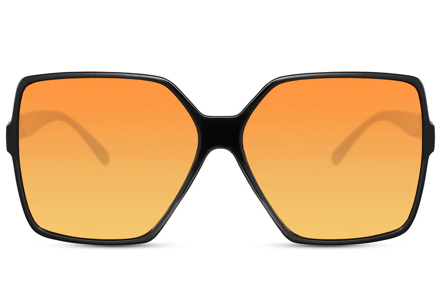 Lunette de Soleil Rétro Orange