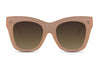 Lunettes de Soleil Oversize Orange