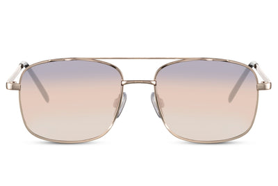 Lunettes de Soleil Doré Rose Pâle