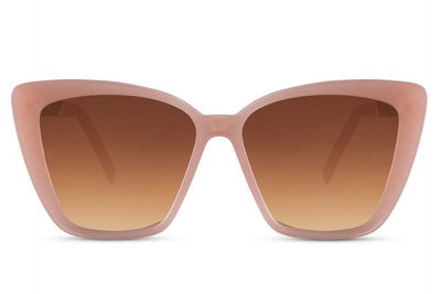 Lunettes de Soleil Rose Papillon Pâle