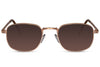 Lunettes de Soleil Marron Rétro