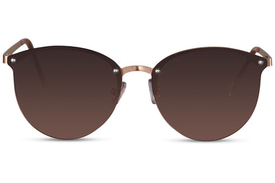 Lunettes de Soleil Marron Foncé