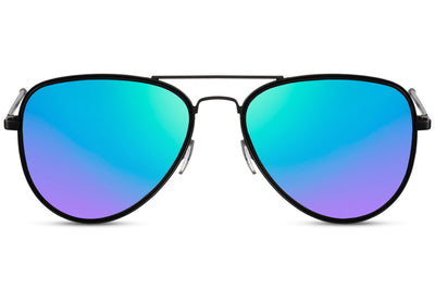 Lunettes Miroir Aviateur Bleu Violet