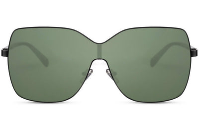 Grosse Lunettes de Soleil Visière Verte