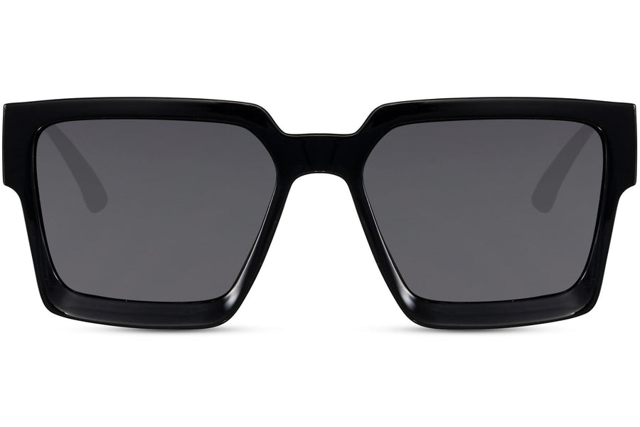 Lunette de Soleil Oversize Noir