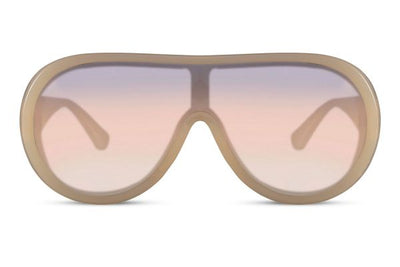 Lunettes de Soleil Rose Visière Vintage