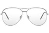 Lunettes Hippie Aviator Argent