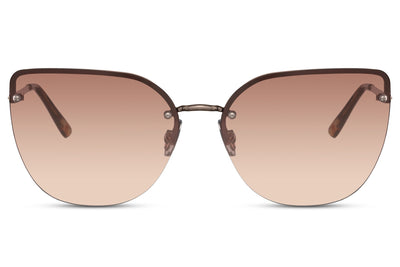 Lunettes de Soleil Marron Éclaircie