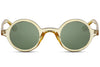 Lunettes Ronde Moderne Jaune Verte