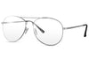 Lunette Aviateur Transparent