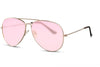 Lunette Disco Aviateur Rose