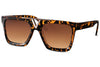 Lunette Léopard Carré Wayfarer