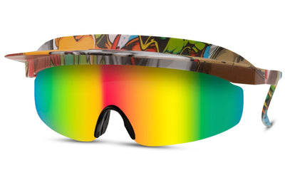 Lunette Miroir Casquette Multicolore