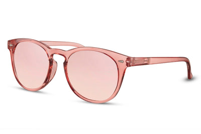 Lunette Miroir Transparente Rose