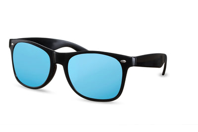 Lunette Miroir Wayfarer Bleu Ciel