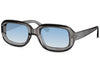 Lunette Transparente Bleu Gris