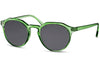 Lunette Transparente Vert Moderne