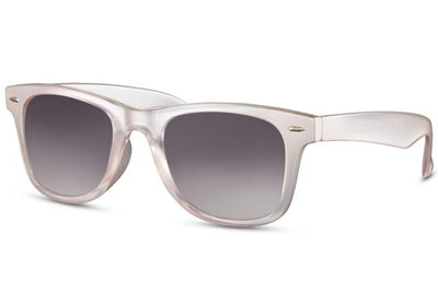 Lunette de Soleil Blanche Wayfarer