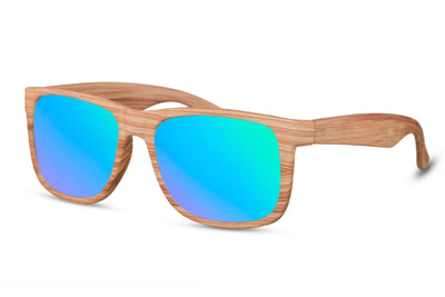 Lunette de Soleil Dégradé en Bois