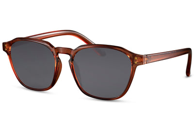 Lunette de Soleil Marron Ambre