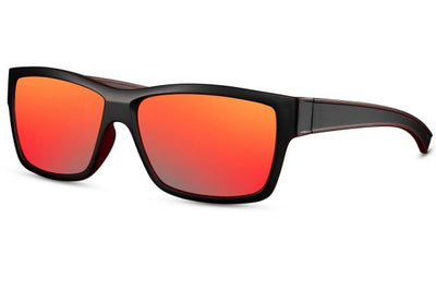 Lunette de Soleil Miroir Rouge Wayfarer