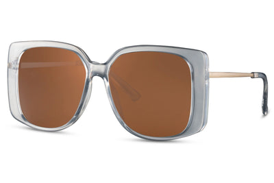 Lunette de Soleil Noeud Papillon Marron