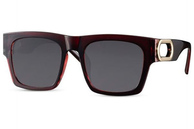 Lunette de Soleil Noir Luxe Écarlate