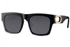 Lunette de Soleil Noir Luxe Moderne