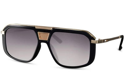 Lunette de Soleil Noir Luxe Shield