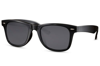 Lunette de Soleil Noir Wayfarer Épaisse