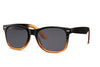 Lunette de Soleil Orange Et Noir