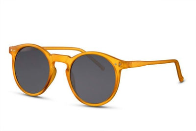 Lunette de Soleil Orange Round