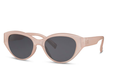 Lunette de Soleil Ovale Beige