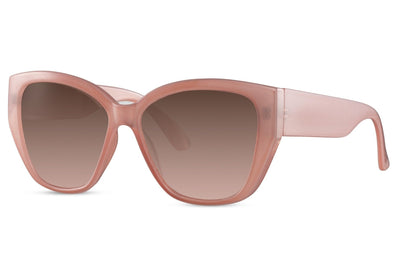 Lunette de Soleil Oversize Branche Épaisse Rose