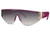 Lunette de Soleil Oversize Visière Violet