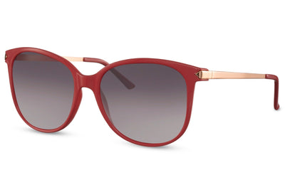 Lunette de Soleil Papillon Fine Rouge