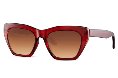 Lunette de Soleil Papillon Rouge