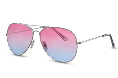 Lunette de Soleil Rose Argent