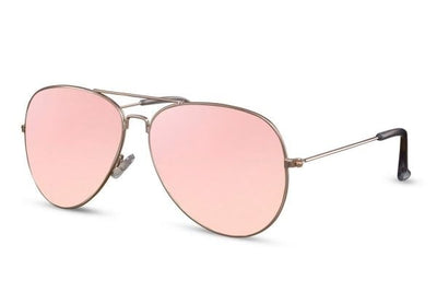 Lunette de Soleil Rose Gold Miroir