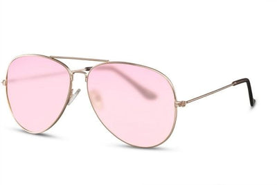 Lunette de Soleil Rose Rétro