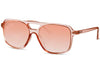 Lunette de Soleil Transparente Rose